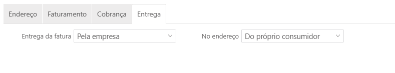 Dados da UC - Entrega - Pelo correio